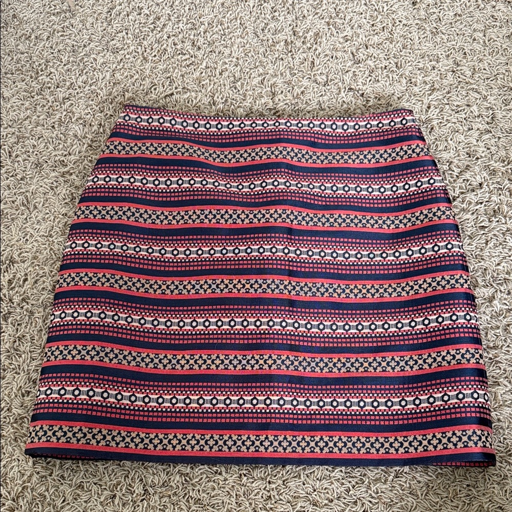 Ann Taylor Loft Printed Pencil Skirt